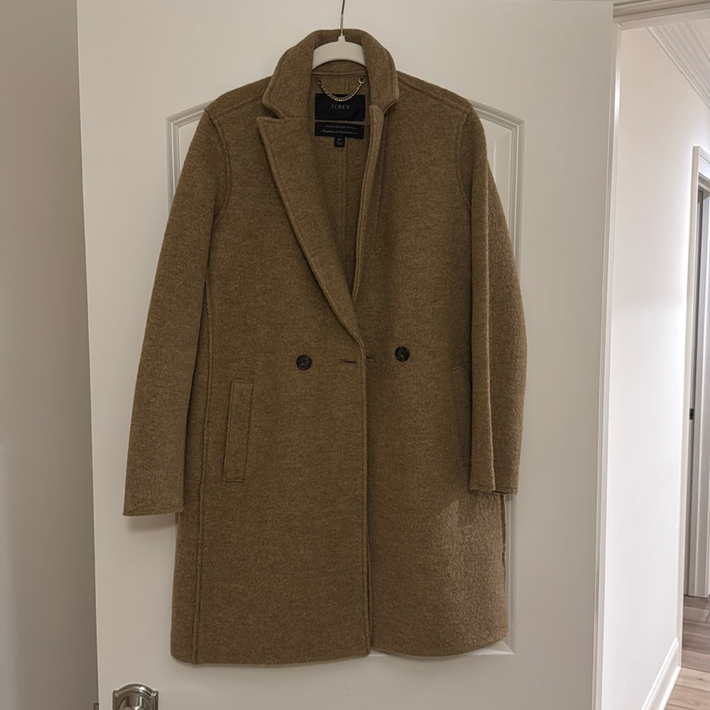 Daphne Top Coat in Italian Boiled Wool